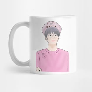 Jeon Wonwoo Of Seventeen as Barbie Mug